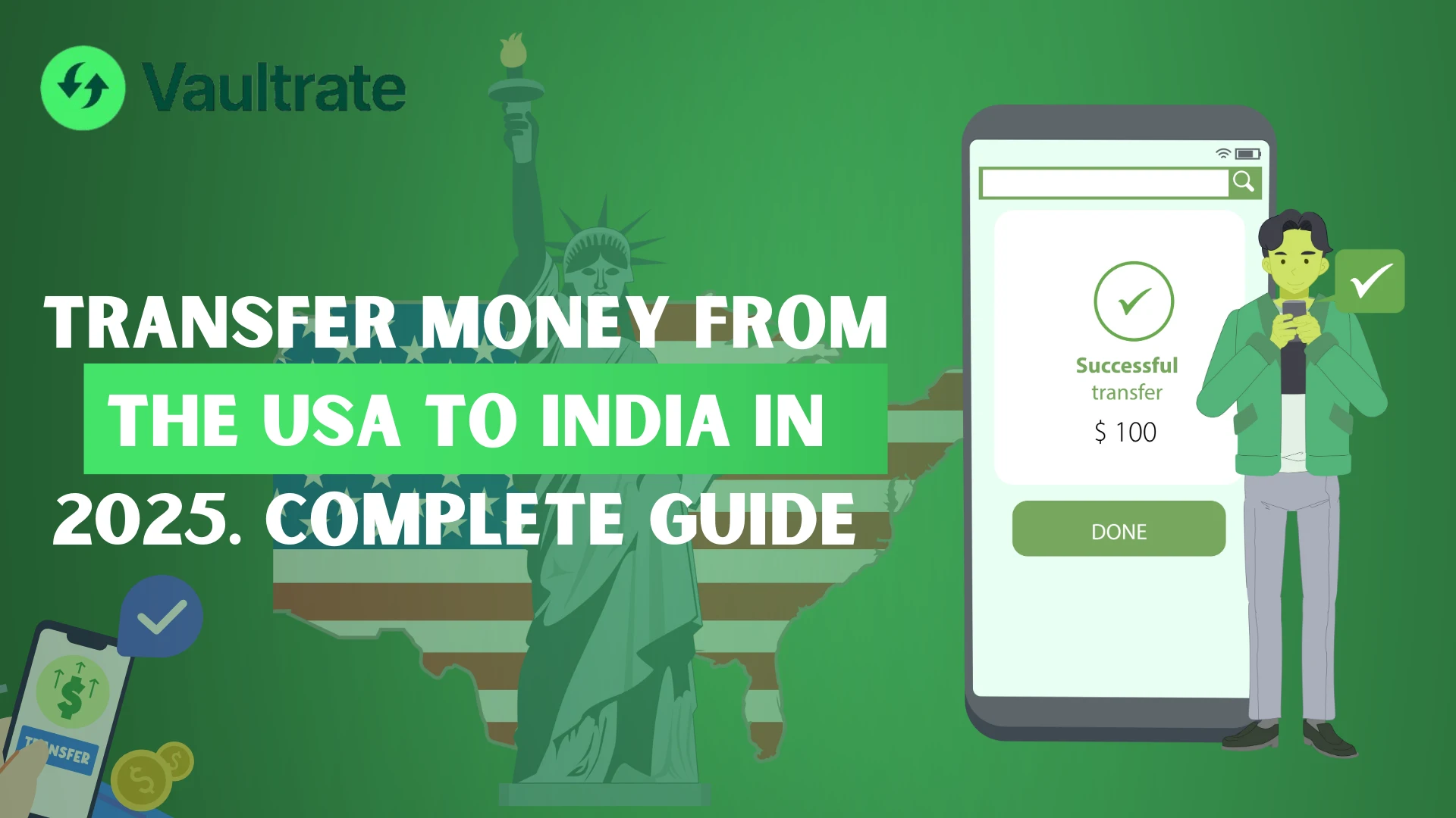 Transfer Money from the USA to India In 2025. Complete Guide 