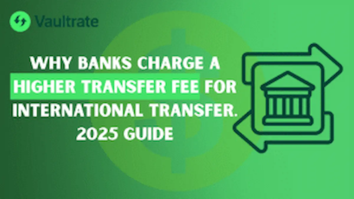 Why banks charge a higher transfer fee for International Transfers.