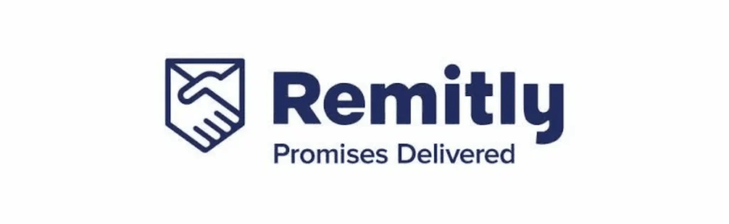 logo of transfer money services , remitly 